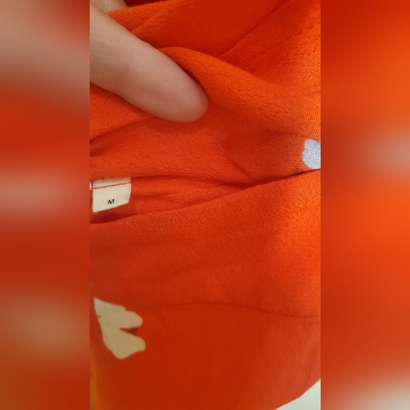 Floral Red Jumpsuit - Picture 7 of 9